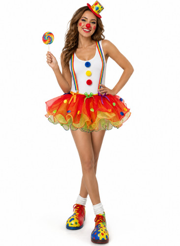 Costume pagliaccio tutù