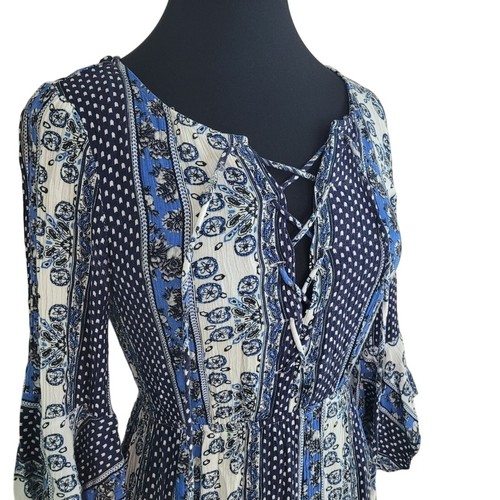 Maxi abito patchwork boho
