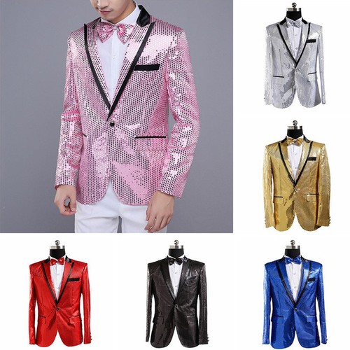 Giacca uomo paillettes tuta