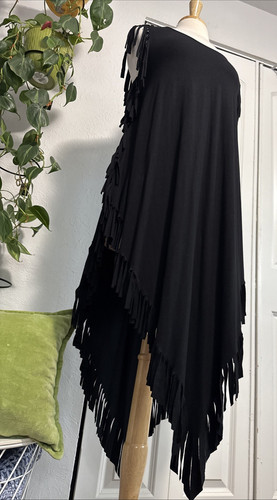 Abito caftano vintage nero - , con