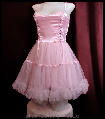 Abito rosa ballerina babydoll - abito,