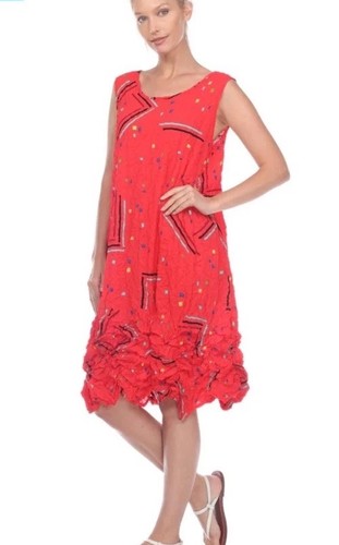 Moonlight abito moda rosso - moda,