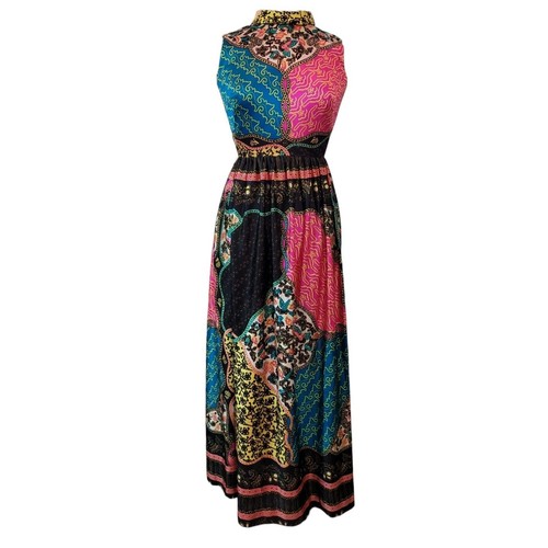 Maxi abito boho paisley