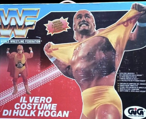 Wwf hulk hogan vestito - hulk,