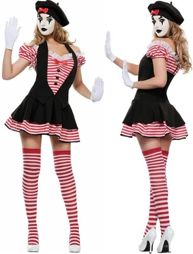 Costume artista mimo adulto